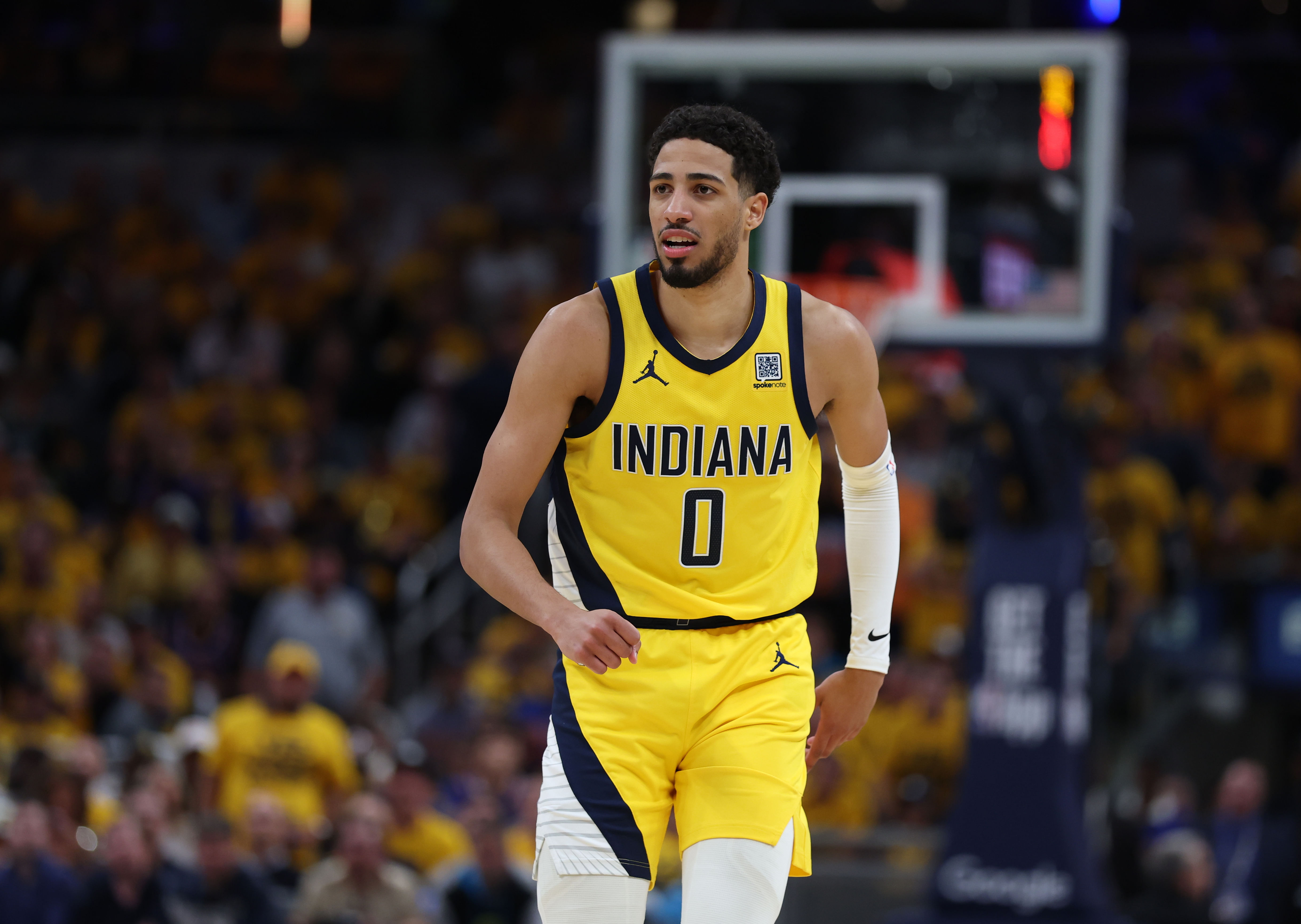 Tyrese Haliburton's girlfriend admits to getting called out for being a yapper. (Photo: IMAGN)
